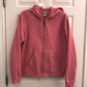 Carhartt zip up hoodie